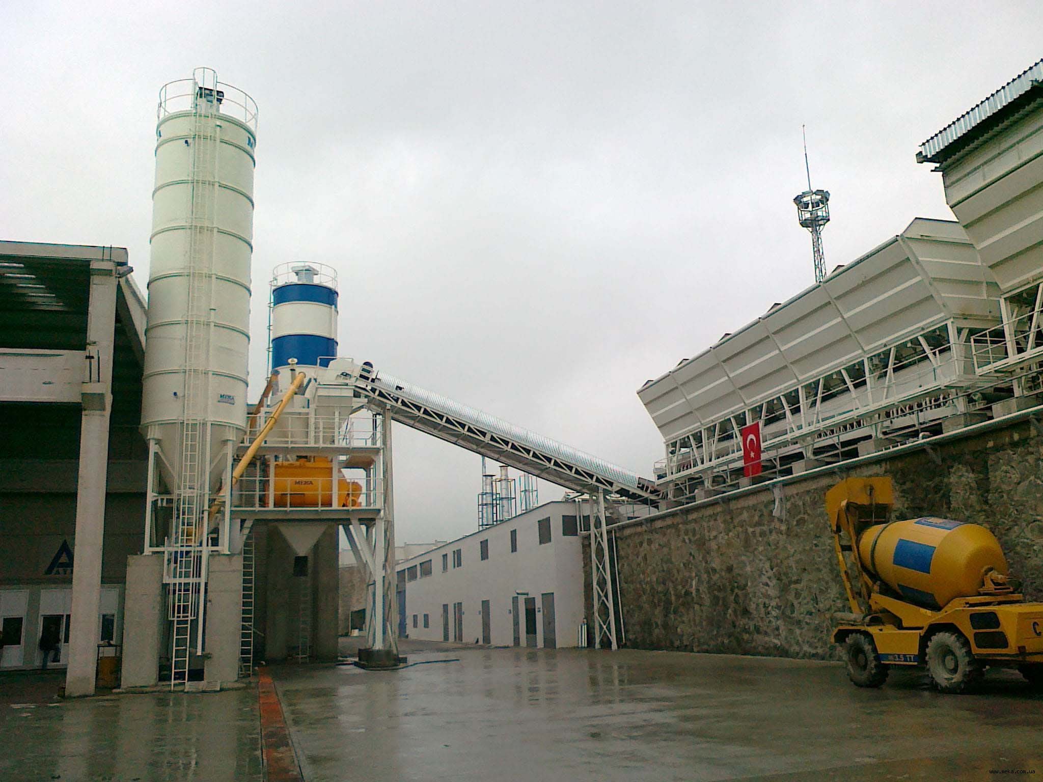 MB-135W СТАЦИОНАРНЫЙ БЕТОННЫЙ ЗАВОД